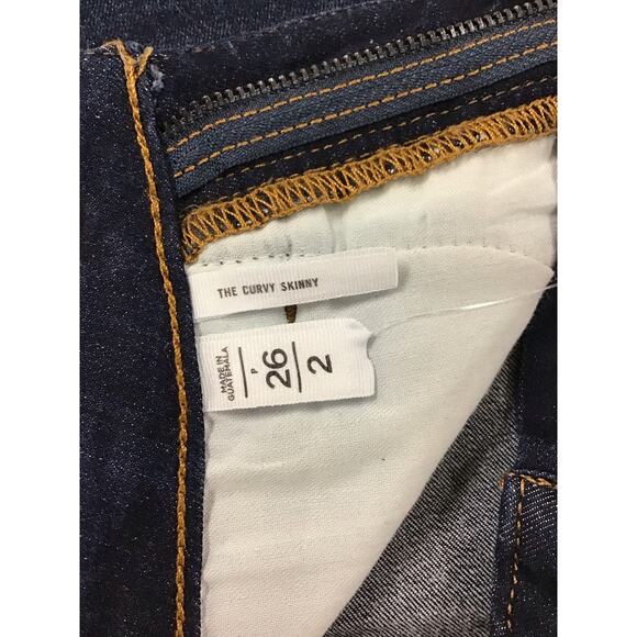 Loft Mid-Rise Curvy Petite Skinny Jeans‎ Women's Size 26 - Picture 6 of 6